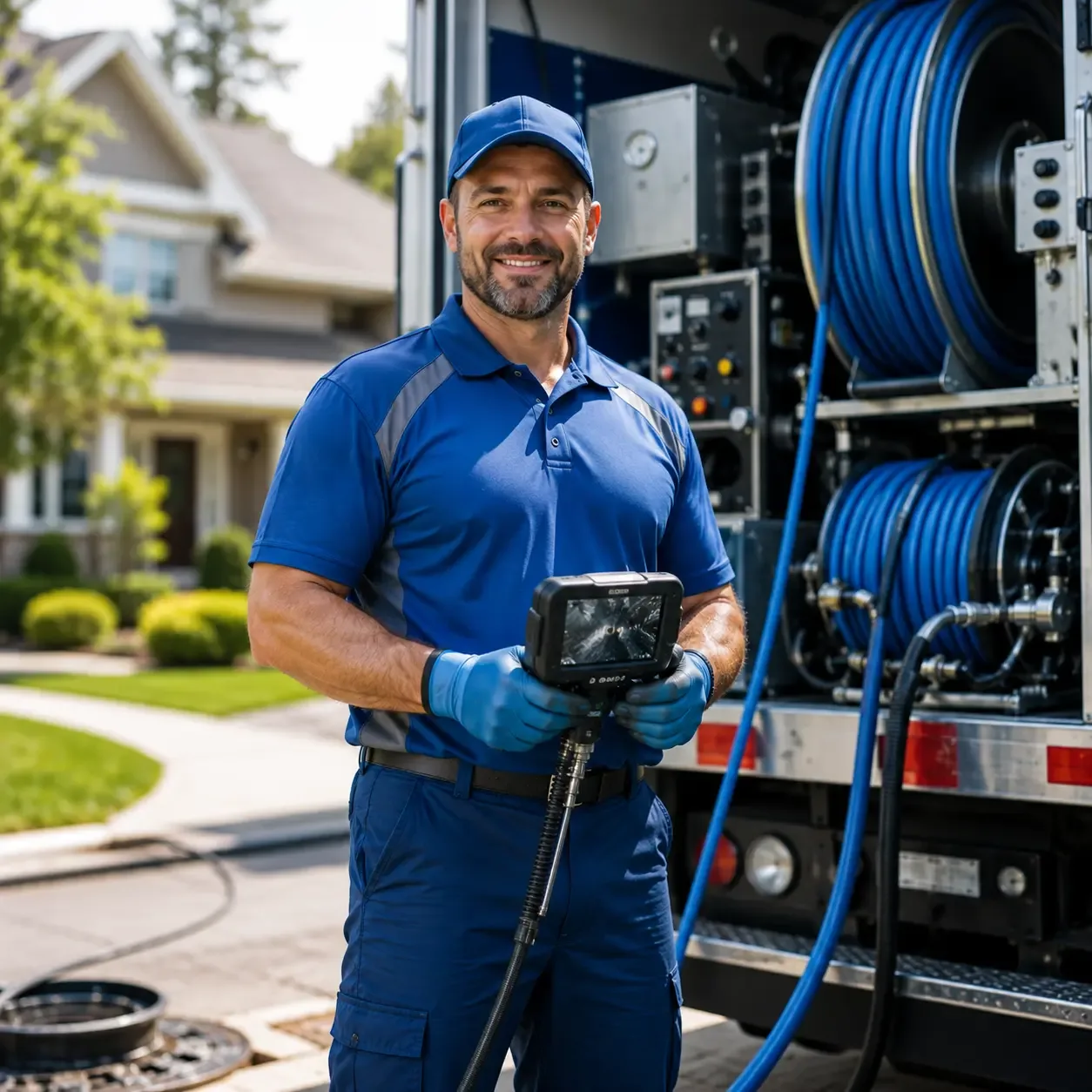 Local outdoor drain cleaning specialists in Canutillo, TX